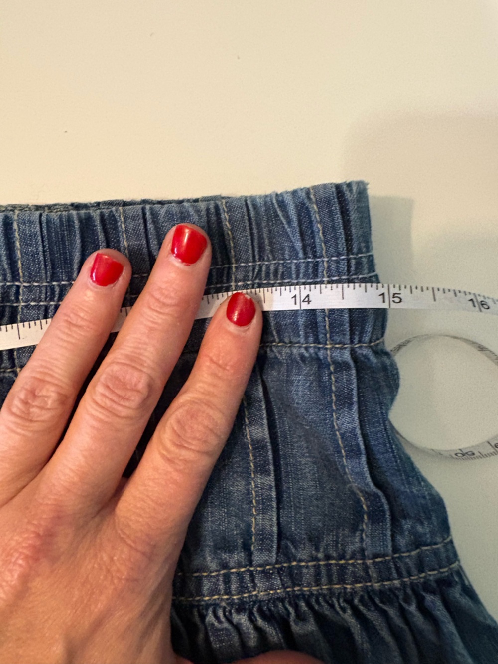 NWT We The Free Roselle Denim mini skirt size small - Picture 10 of 10